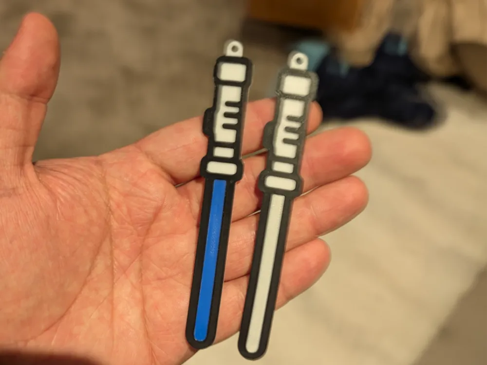 Star Wars Laser Sword Keychain