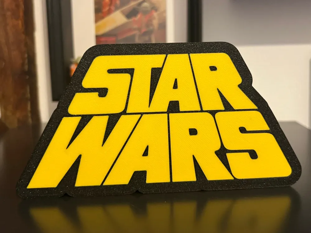 Star Wars Logo Lightbox lamp