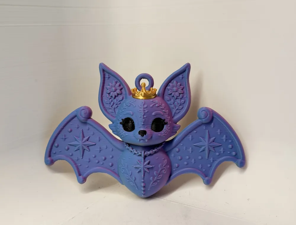 Spooky Cute Bat Ornament (Hanging), photo 3 of 4 - Spooky Cute Bat Ornament (Hanging) Household
