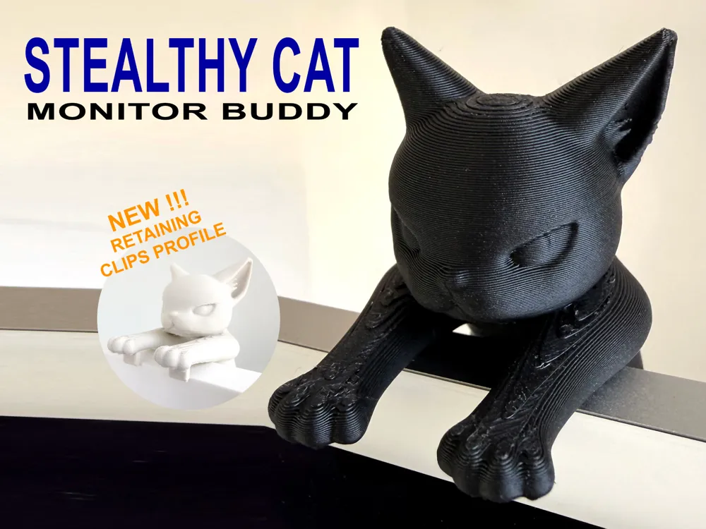 Stealthy Cat Monitor Buddy