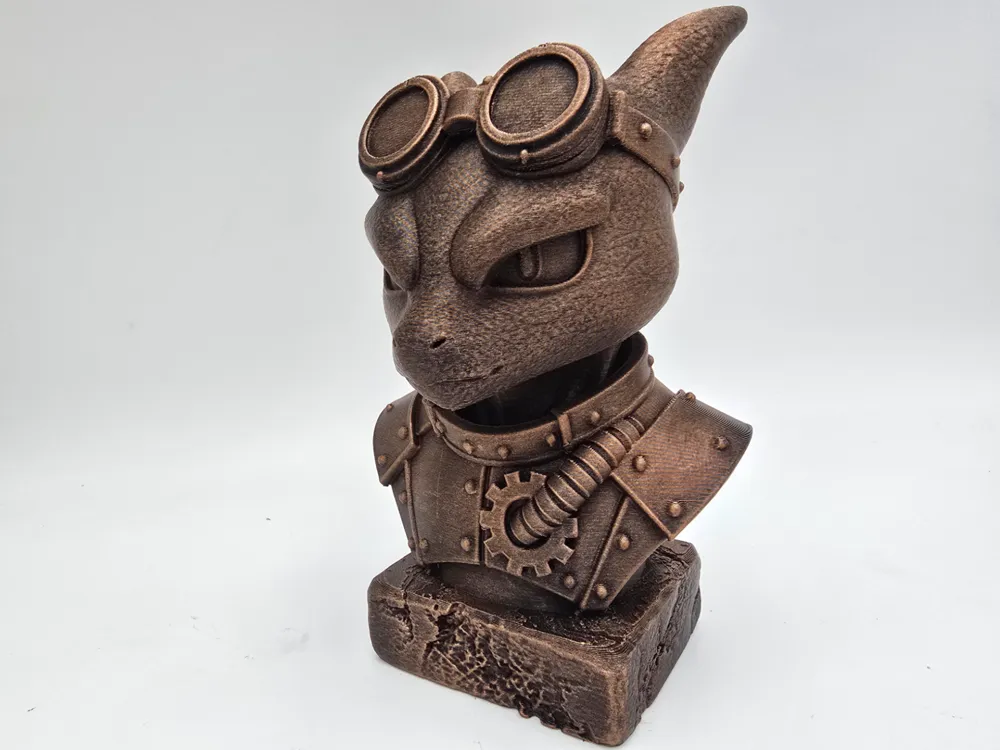 STEAMPUNK MEWTWO BUST