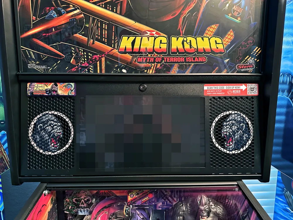 Stern Pinball - King Kong: Speaker Inserts, photo 3 of 4 - Stern Pinball - King Kong: Speaker Inserts Mobile & Device Accessories