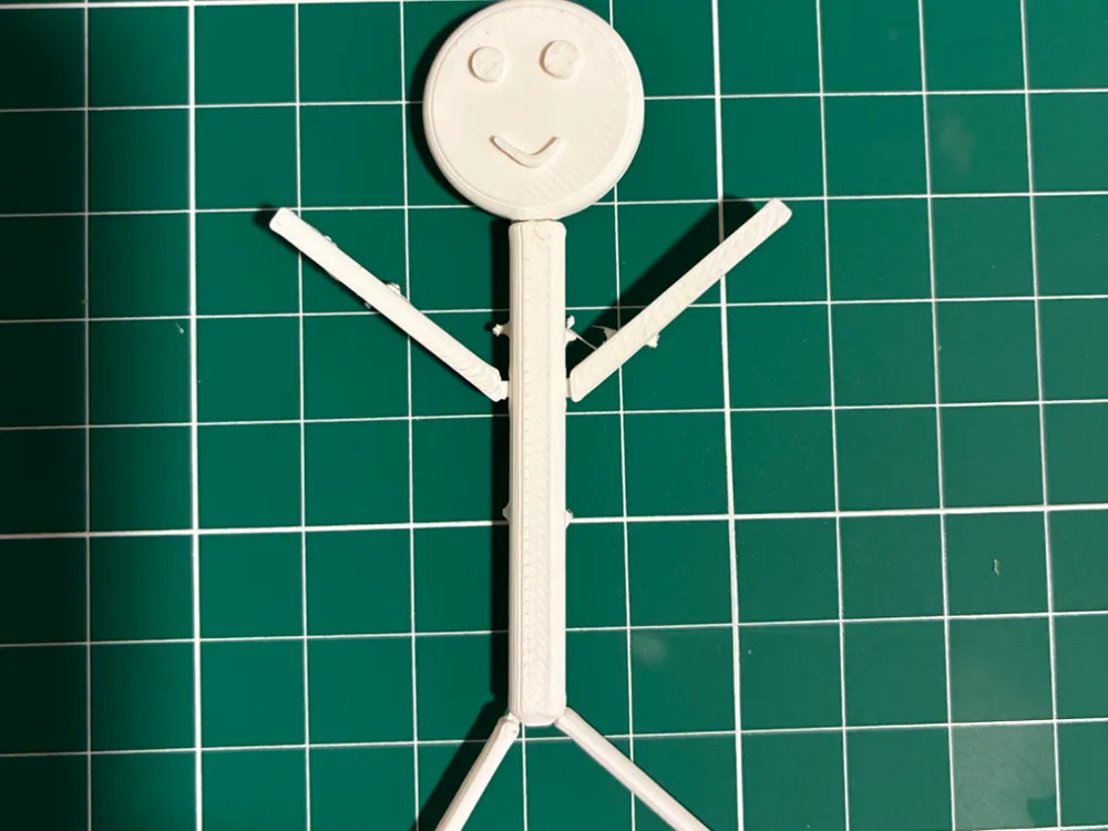Stick Figure Kit Card-Feel Like a Kid Again, photo 3 of 4 - Stick Figure Kit Card-Feel Like a Kid Again Hobby & DIY