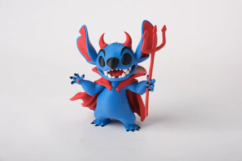 Stitch Devil Figurine Cartoon Character Collection, photo 3 of 4 - Stitch Devil Figurine Cartoon Character Collection Figurines & Collectibles