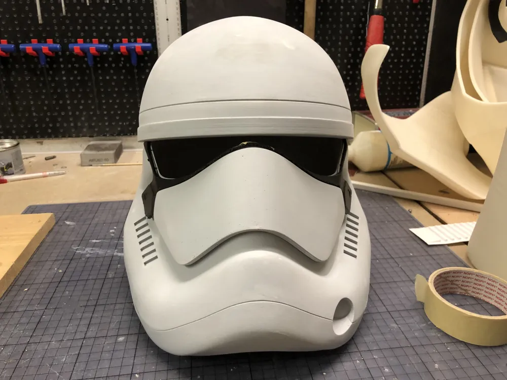 Stormtrooper First Order helmet, photo 3 of 4 - Stormtrooper First Order helmet Props & Cosplay