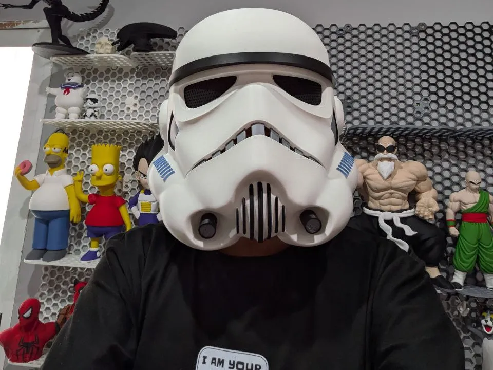Stormtrooper Helmet Painted for H2D (smaller too)