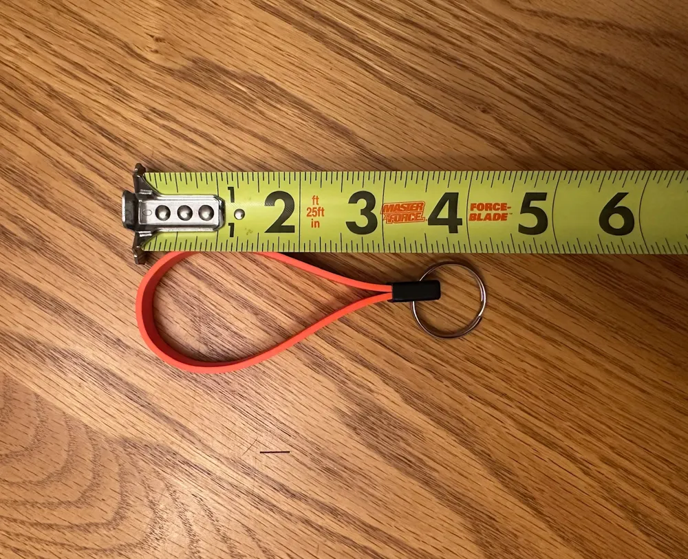 Strap with Jeep Grill for Key Ring - TPU, photo 2 of 4 - Truck, Tractor & Jeep Keychains, keyaccesories