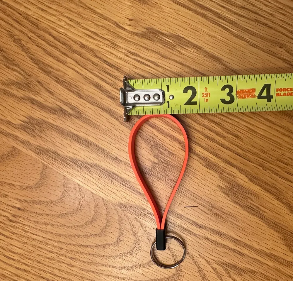 Strap with Jeep Grill for Key Ring - TPU, photo 3 of 4 - Truck, Tractor & Jeep Keychains, keyaccesories