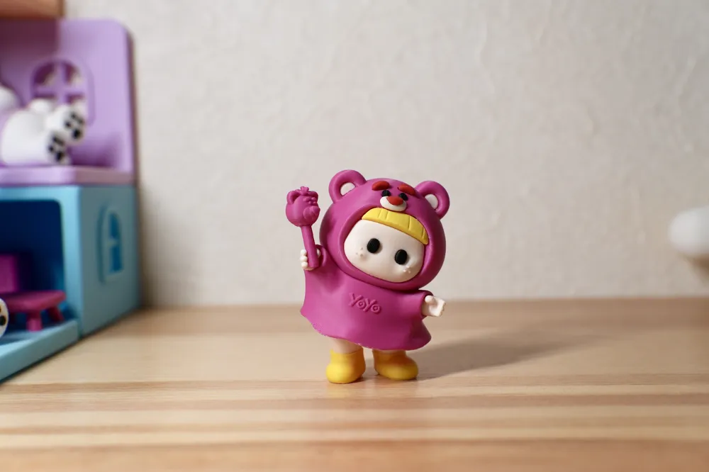 Strawberry bear hood Yoyo sauce, photo 2 of 5 - Spinning Tops & Classic Toys, Blind box figure