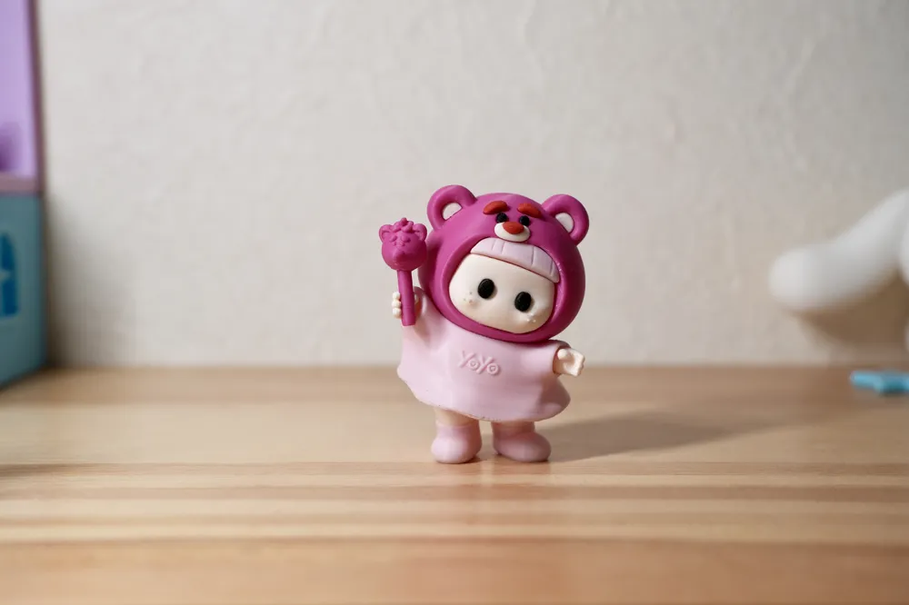 Strawberry bear hood Yoyo sauce, photo 3 of 5 - Spinning Tops & Classic Toys, Doll figures