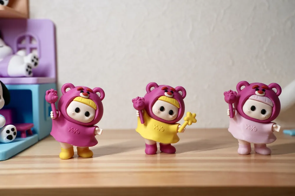 Strawberry bear hood Yoyo sauce, photo 5 of 5 - Spinning Tops & Classic Toys, Cute style