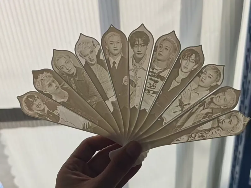 straykids 方灿人物合集 扇子 浮雕折扇 男团 kpop - Reliefs & 3D Wall Sculptures, in stock