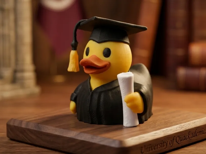 Student Duck, Graduated Duck, Cruise Jeep Duck