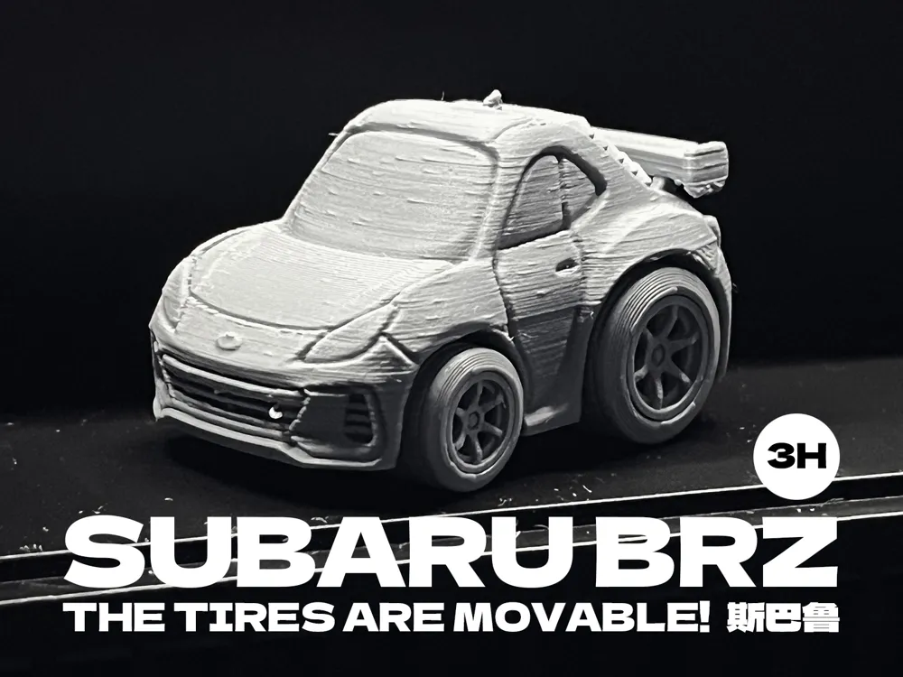 Subaru BRZ Moving Snap Kit Toy Car