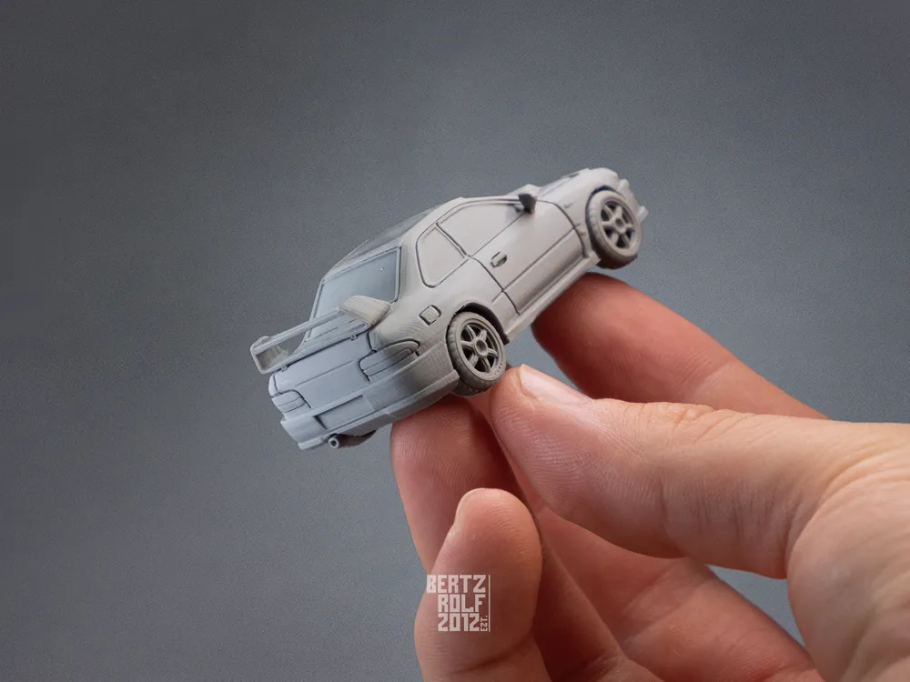 Subaru Impreza WRX STI Type R Kit Card, photo 5 of 5 - Car, Tank & Vehicle Kit Cards, scalemodel