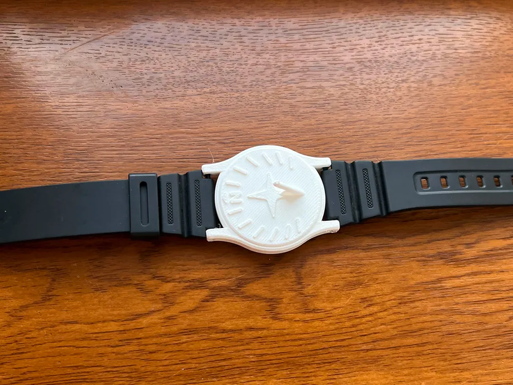 Sun Watch - Sundial wristwatch - any 20mm strap, photo 3 of 4 - Sun Watch - Sundial wristwatch - any 20mm strap Mobile & Device Accessories