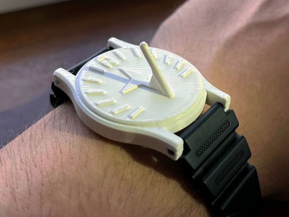Sun Watch - Sundial wristwatch - any 20mm strap