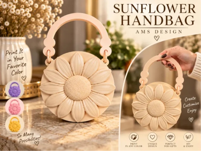 Sunflower Handbag, Purse - Bags, in stock in India