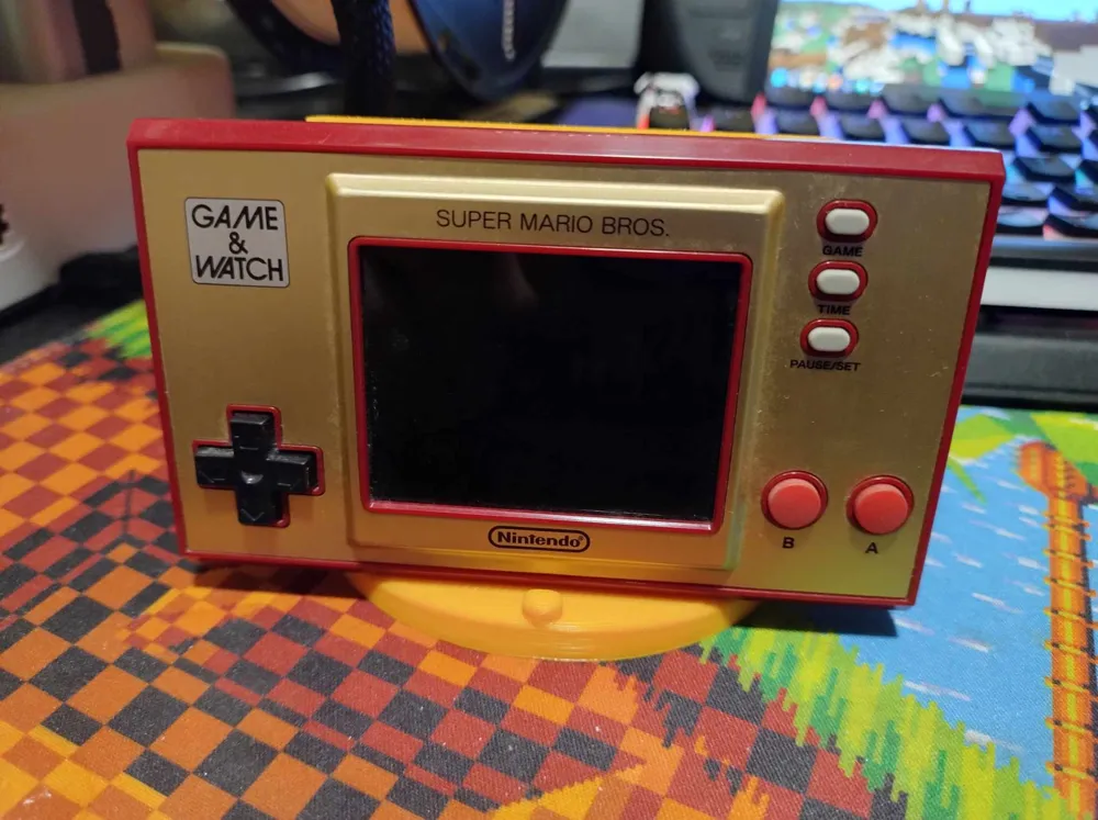 Super Mario Bros Game&Watch Display Stand, photo 3 of 4 - Super Mario Bros Game&Watch Display Stand Household