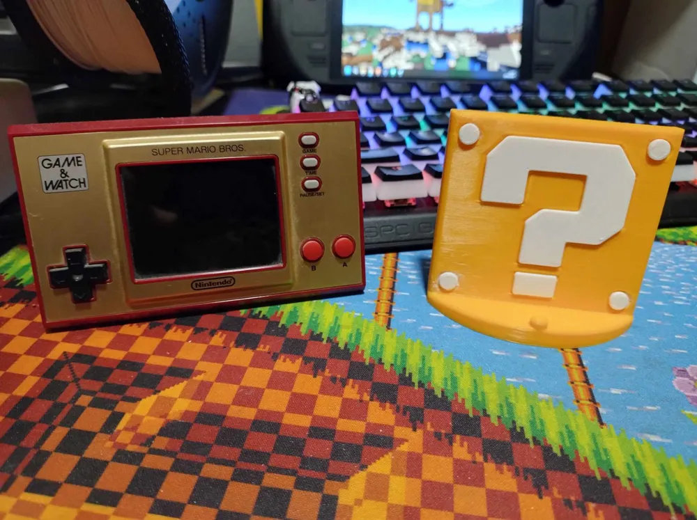 Super Mario Bros Game&Watch Display Stand, photo 4 of 4 - Super Mario Bros Game&Watch Display Stand Household