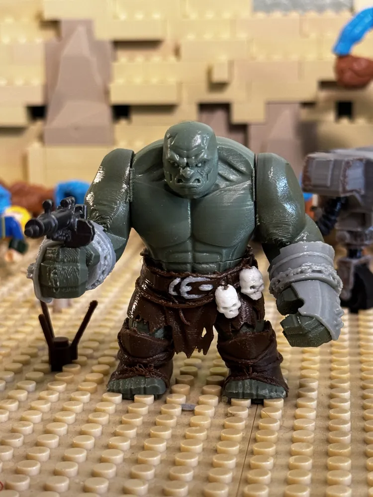Super Mutant - Rugged Armor - Brick Compatible, photo 2 of 4 - Super Mutant - Rugged Armor - Brick Compatible Toys, Games & Hobbies
