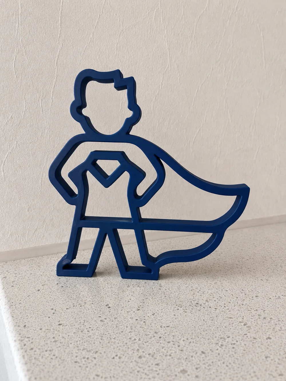 Superhero Decor Tabletop Shelf Kids Room Display, photo 4 of 4 - Superhero Decor Tabletop Shelf Kids Room Display Household