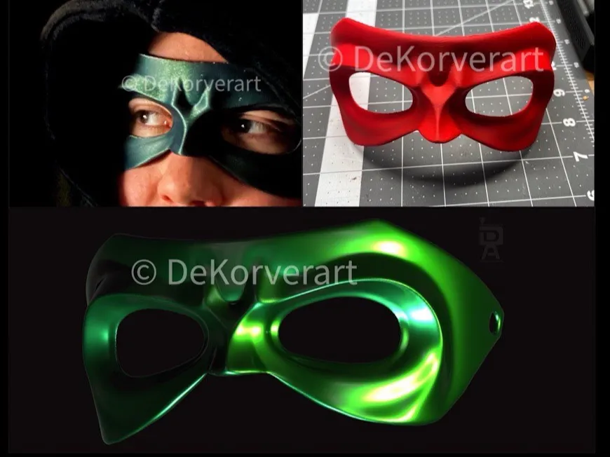 Superhero eye mask DA
