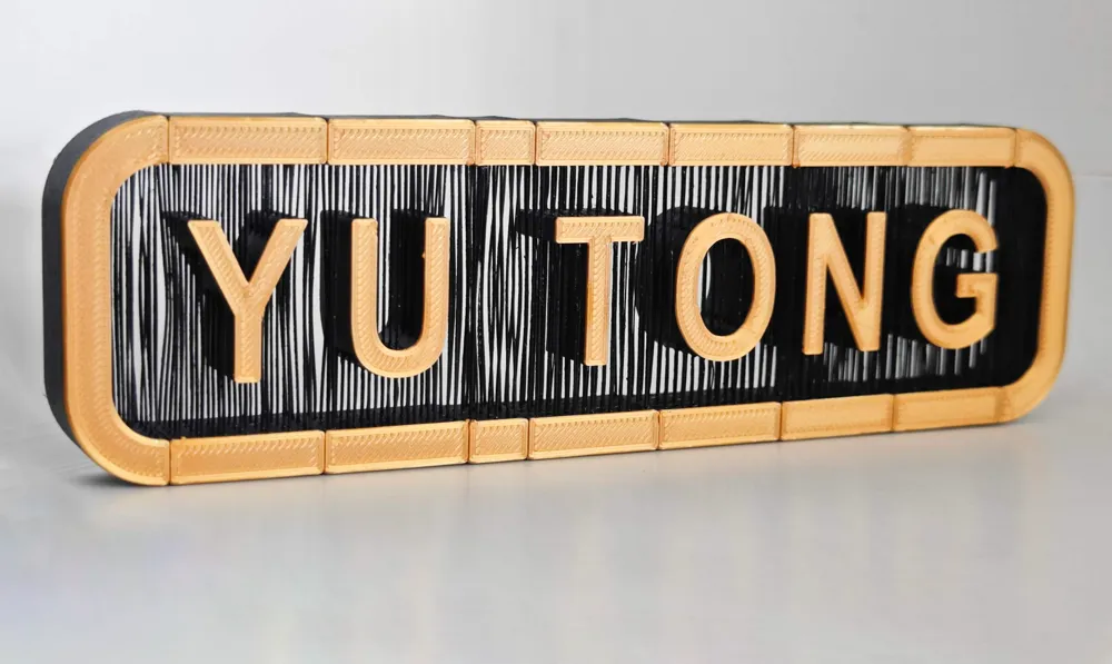 Suspended Nameplate, photo 2 of 4 - Name Plates, decor