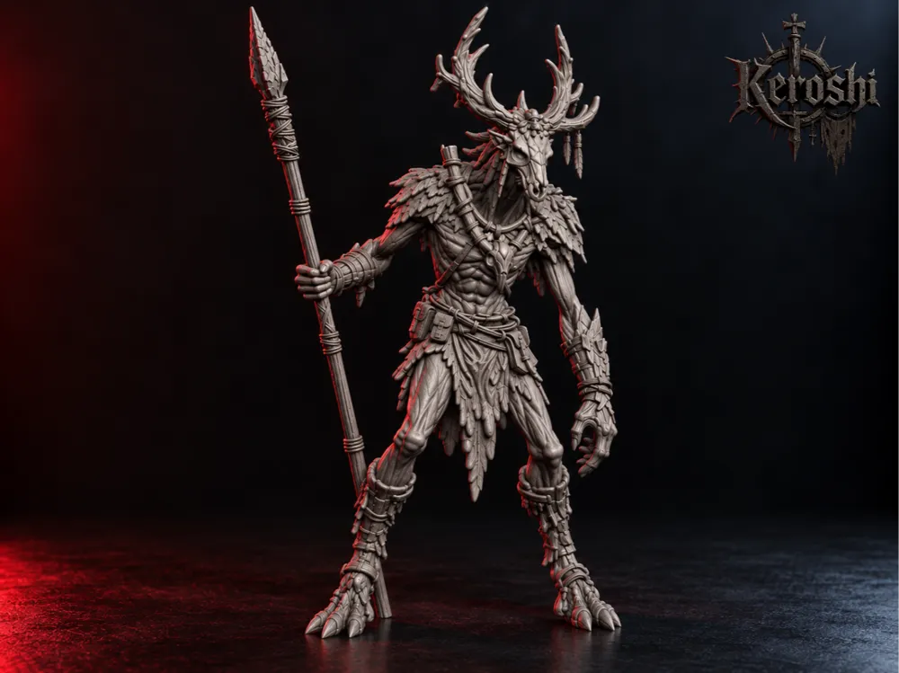 Swamp Tribe Hunter 32mm - Knights, Samurai & Warriors, in stock in India