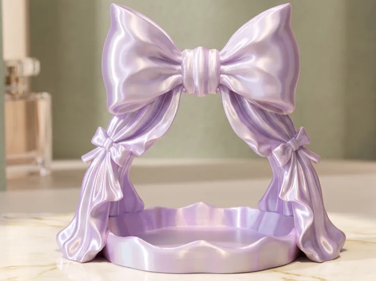 Sweet Bow Entryway Key Tray 2, photo 3 of 4 - Sweet Bow Entryway Key Tray 2 Household