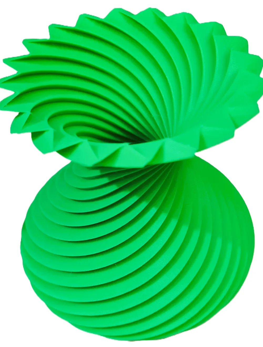 Swirl Vase 150mm Tall, photo 3 of 4 - Swirl Vase 150mm Tall Generative Art