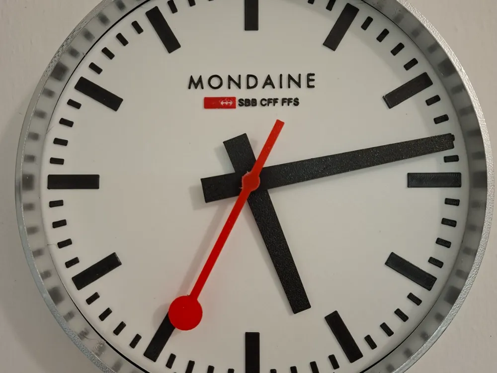 Swiss Railway Wall Clock, 230 mm | Classic Clock, photo 2 of 4 - Swiss Railway Wall Clock, 230 mm | Classic Clock Household
