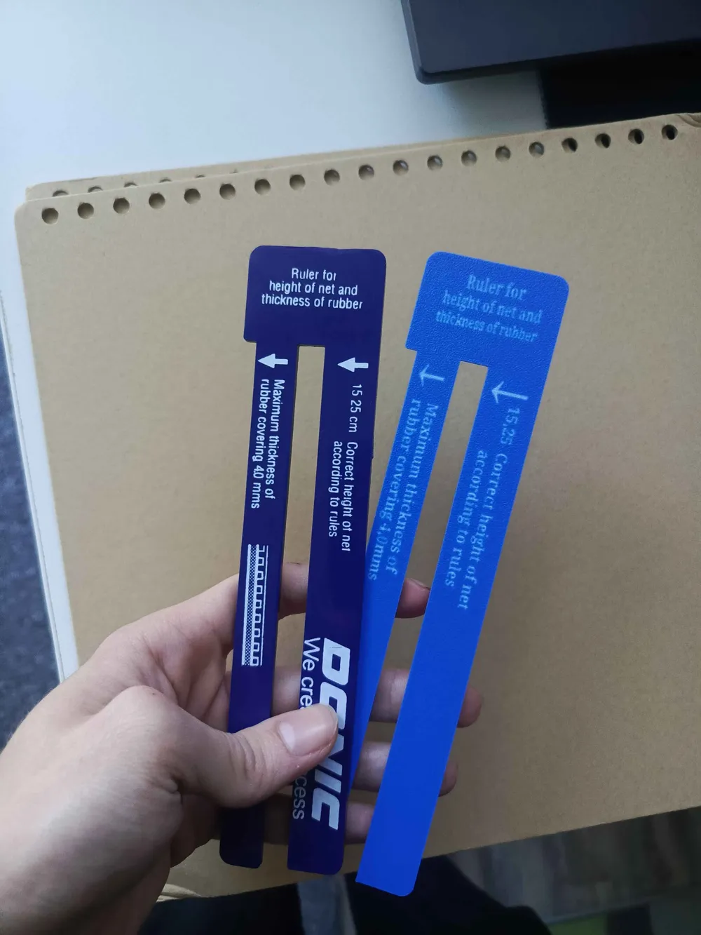 Table Tennis Multi-Tool Ruler, photo 3 of 4 - Table Tennis Multi-Tool Ruler Desk & Office