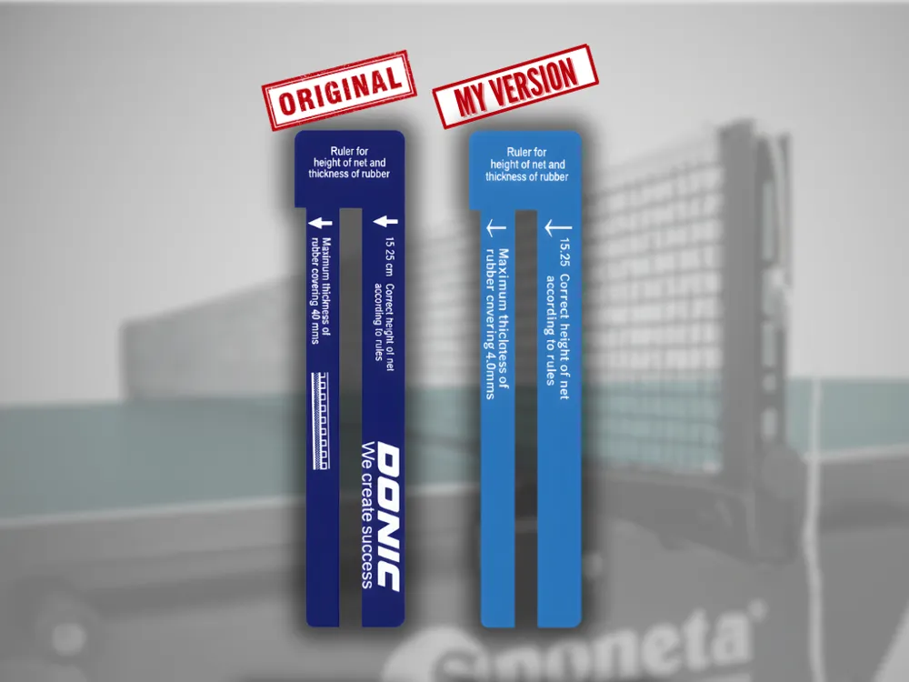 Table Tennis Multi-Tool Ruler