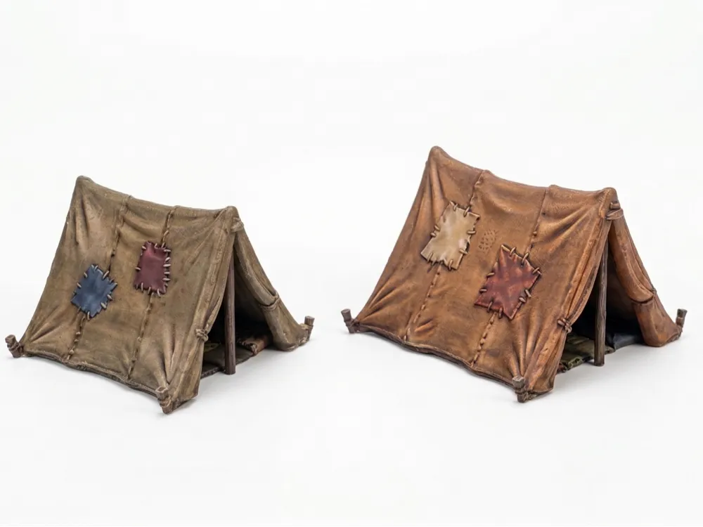 Tabletop Scatter Terrain - Bandit Tents