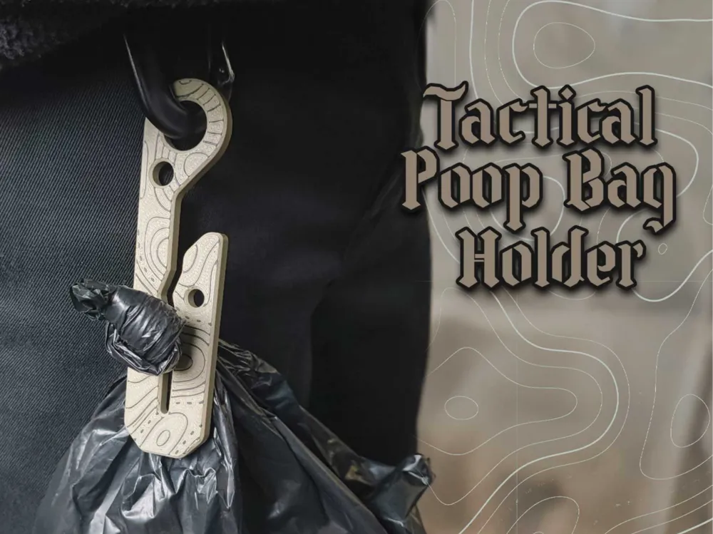 Tactical Dog Poop Bag Holder (Tacticool Topo), photo 4 of 4 - Tactical Dog Poop Bag Holder (Tacticool Topo) Pets