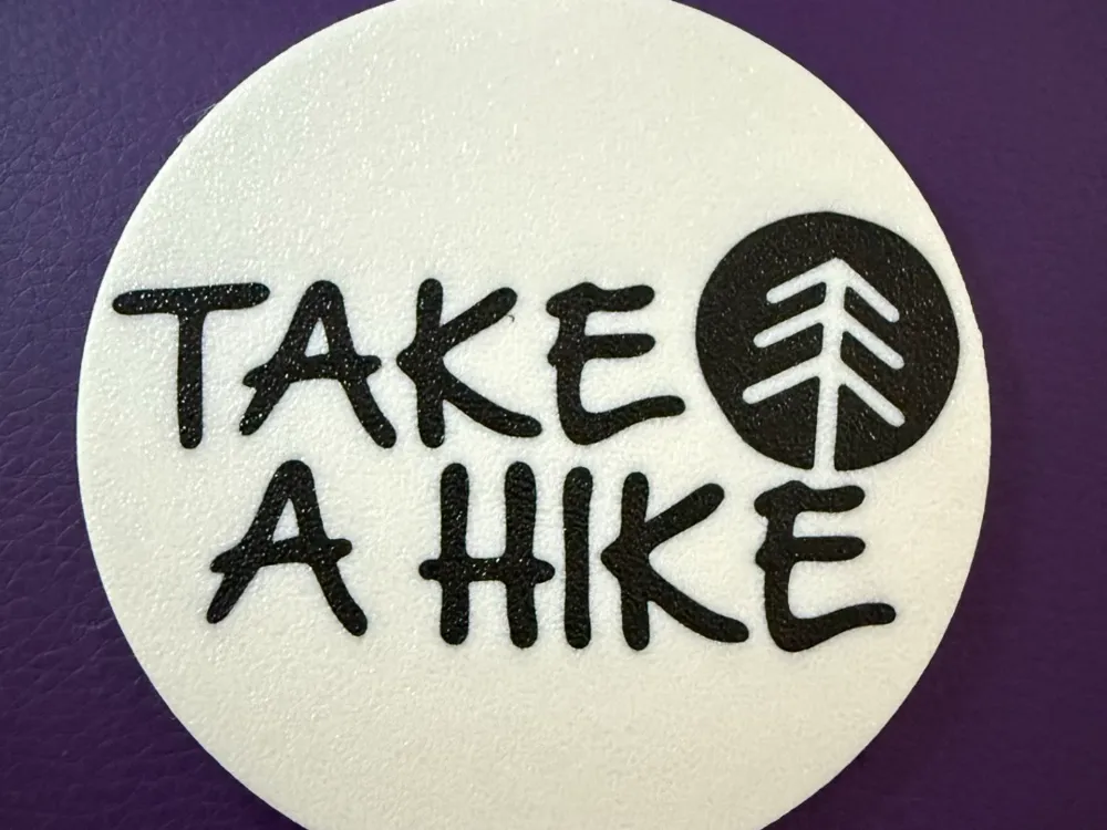 Take a Hike Hiking-Inspired Coaster, photo 3 of 4 - Take a Hike Hiking-Inspired Coaster Home Decor Items