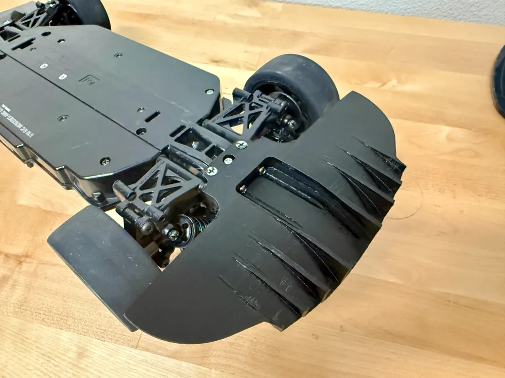 Tamiya TT-02 Rear Diffuser - Mercedes-AMG GT3