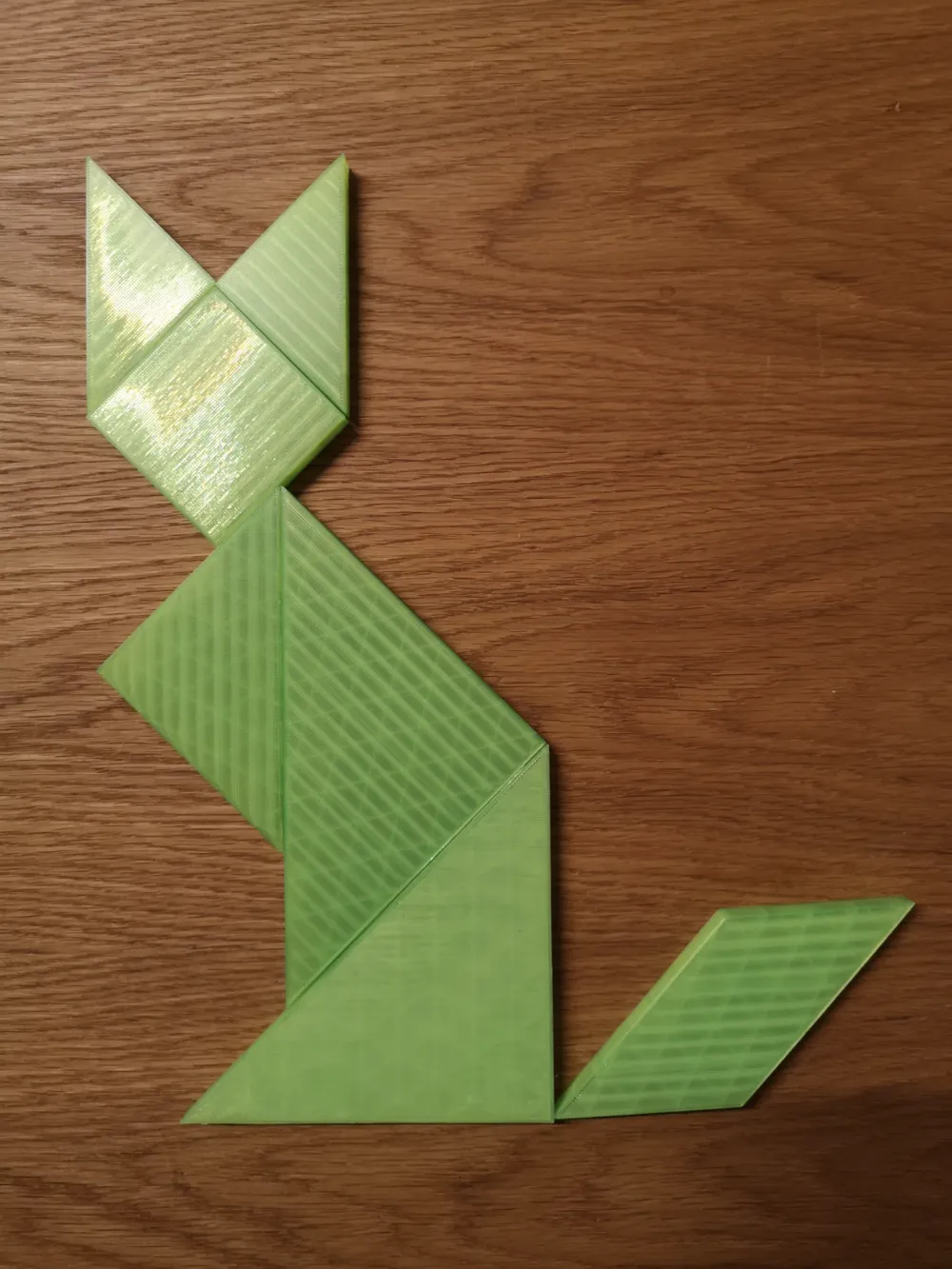 Tangram 180x180mm, photo 4 of 4 - Tangrams, Tile & Sliding Puzzles, math