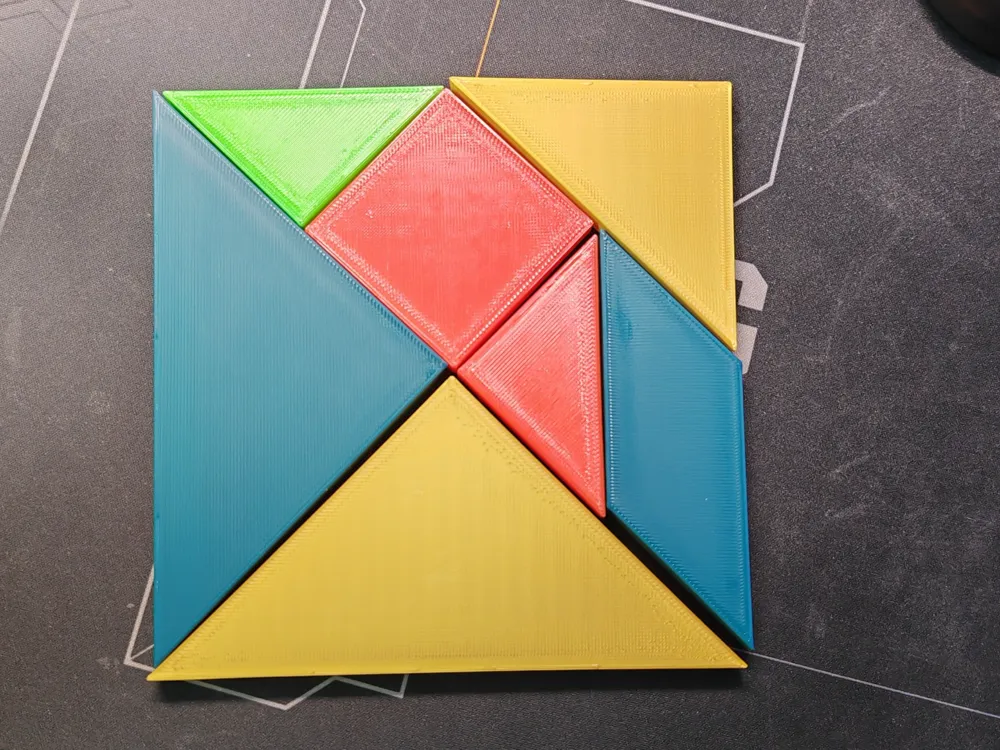 Tangram Puzzle, photo 4 of 4 - Tangrams, Tile & Sliding Puzzles, jigsaw puzzle