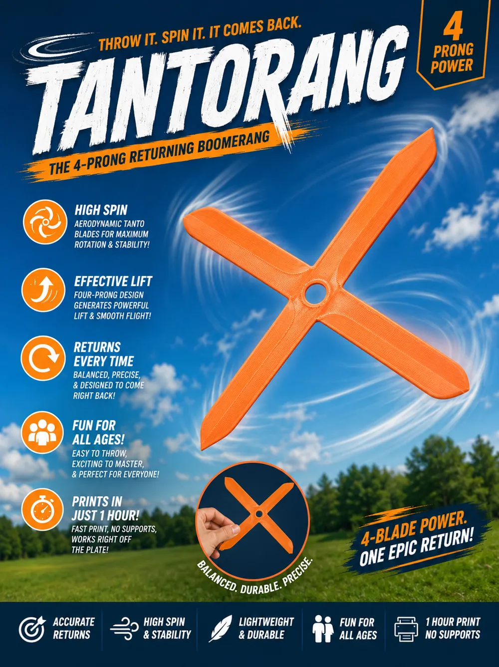 Most Reliable Boomerang - !, photo 2 of 5 - Kites, Gliders & Flying Toys, return
