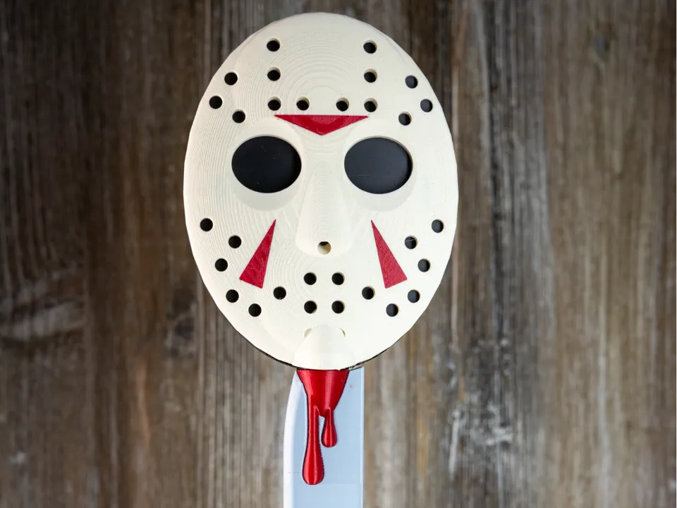Tap to Pay Credit Card Hockey Mask