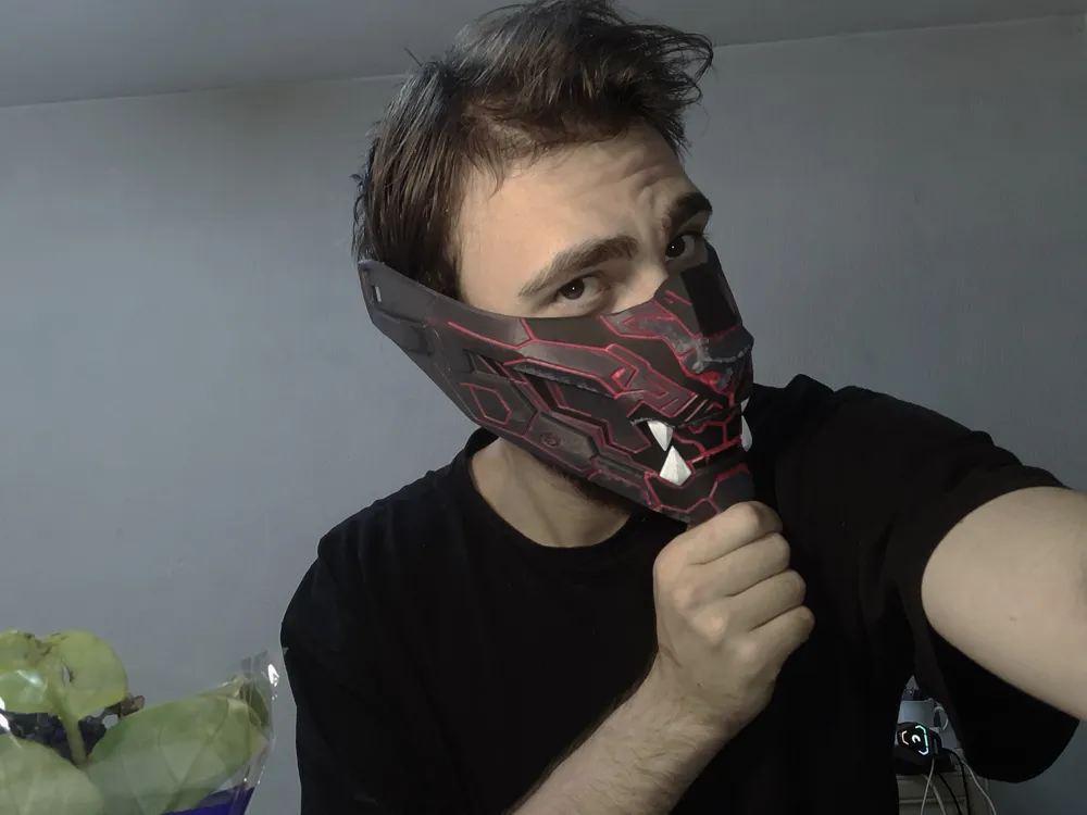 TDC OniForge, Cyber Panther Half-Face Mask