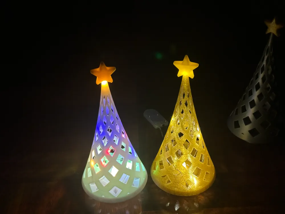 Tea light Christmas tree Luminous, photo 4 of 4 - Tealight Holders, holidays