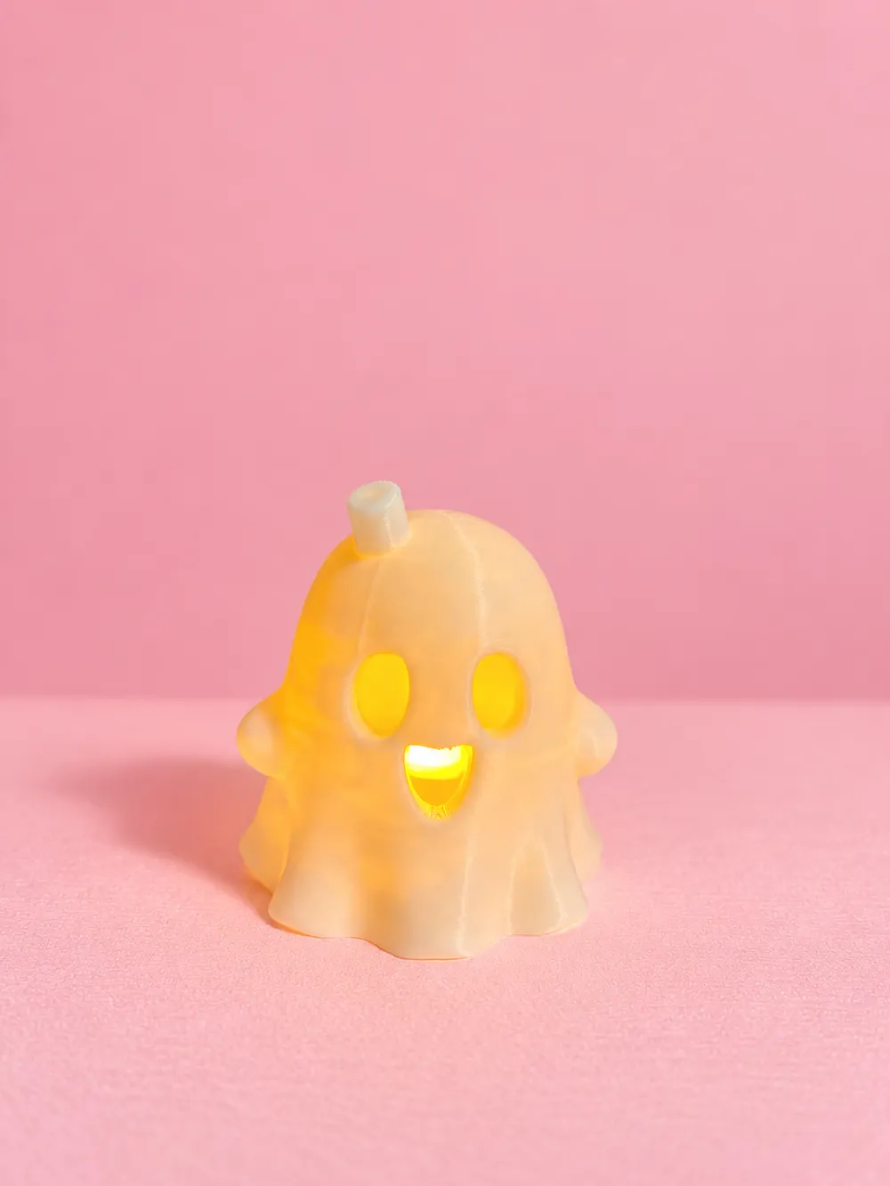 Tealight Ghost with Interchangeable Hats, photo 2 of 4 - Tealight Ghost with Interchangeable Hats Household
