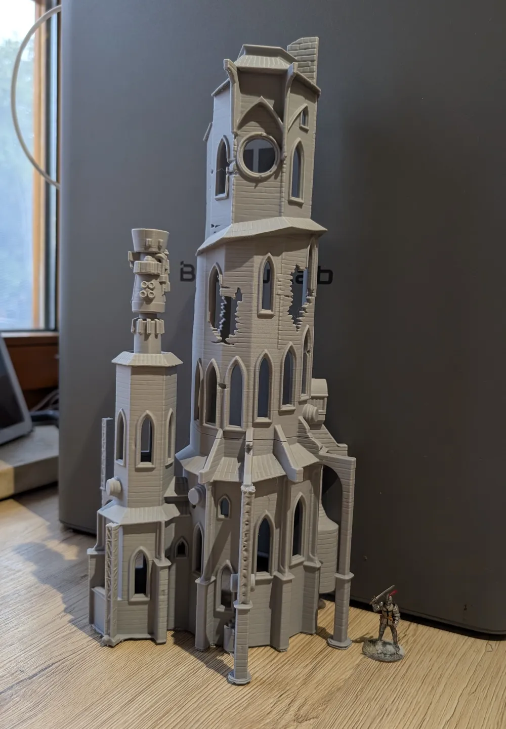 Tech Cathedral, Towering Gothic Terrain, photo 2 of 4 - Tech Cathedral, Towering Gothic Terrain Miniatures