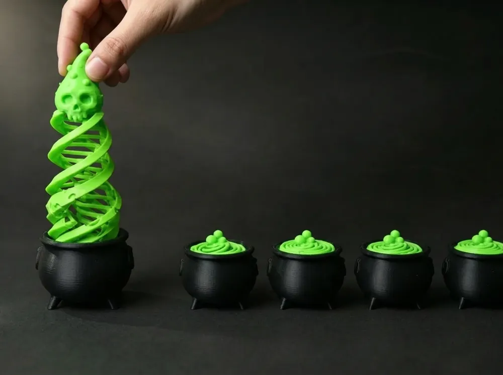 Telescopic Magic Cauldron Fidget, photo 2 of 4 - Telescopic Magic Cauldron Fidget Fidget & Sensory Toys