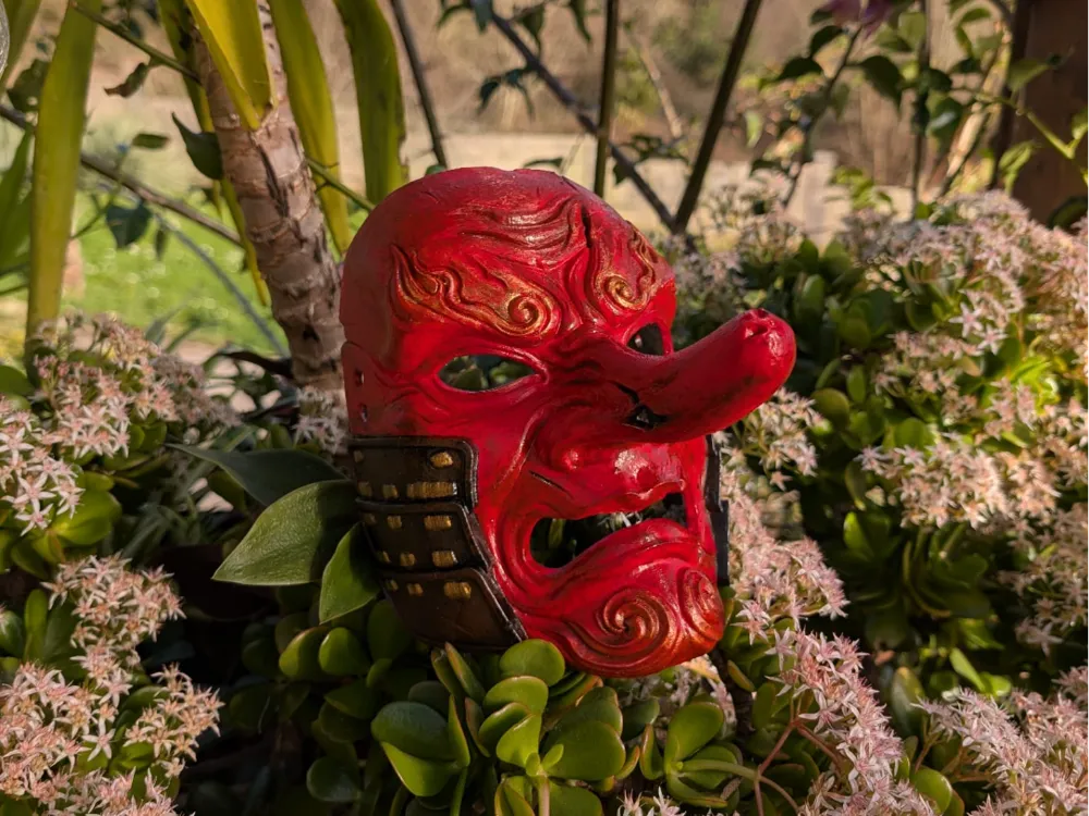 Tengu Samurai Warrior Mask