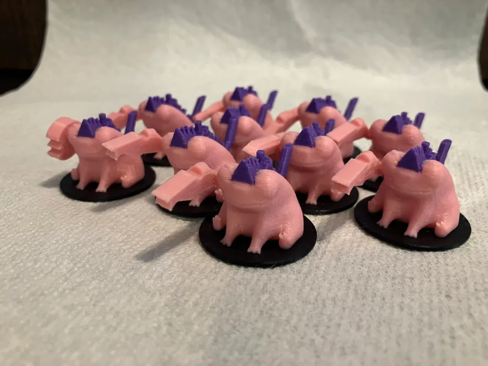 Termafrogs, photo 3 of 4 - Termafrogs Miniatures