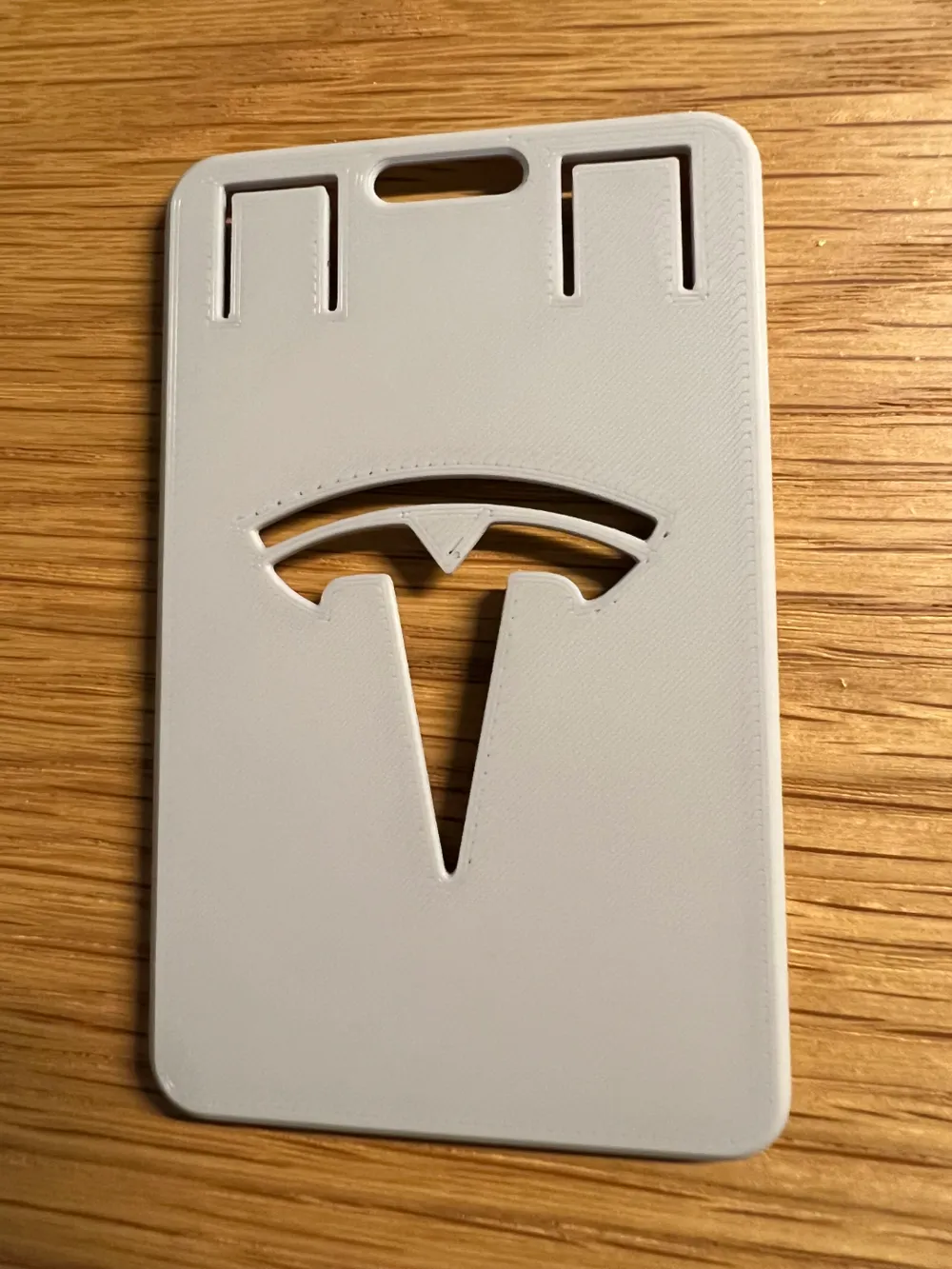Tesla card key badge